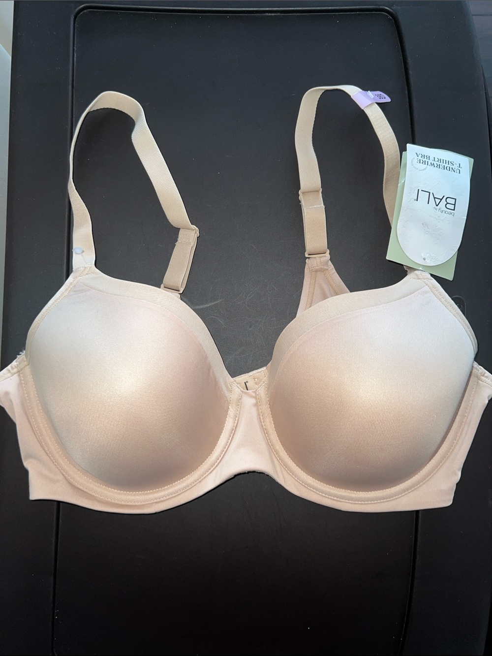 Beauty by Bali Underwire T-Shirt Bra, Nude, Size: 38D